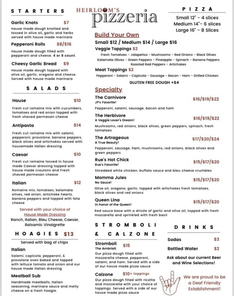 Heirloom's Pizzeria Garlic Knots